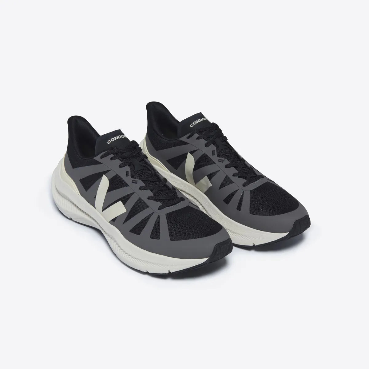 Veja - Condor 3 Advanced Engineered Mesh Black Calcaire