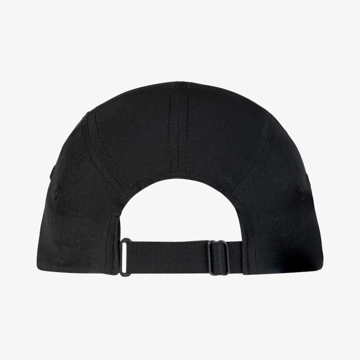 Buff - 5 Panel Cap Black