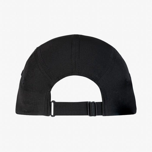 Buff - 5 Panel Cap Black