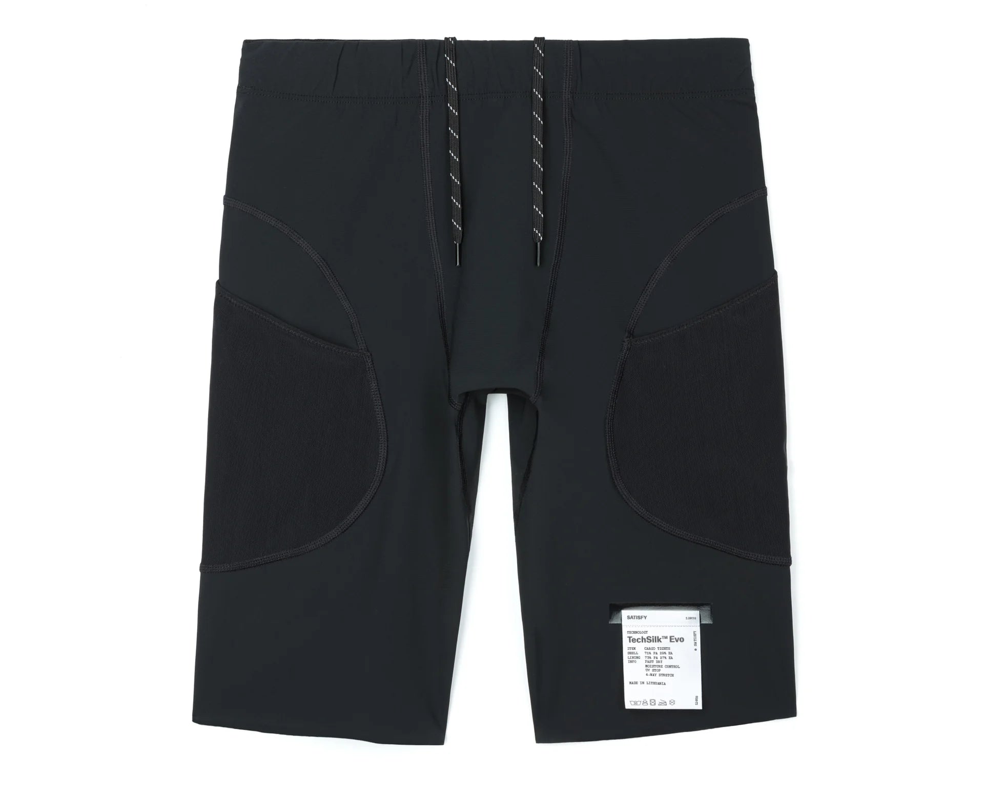 Satisfy - TechSilk™ Evo 9" Half Tights Black