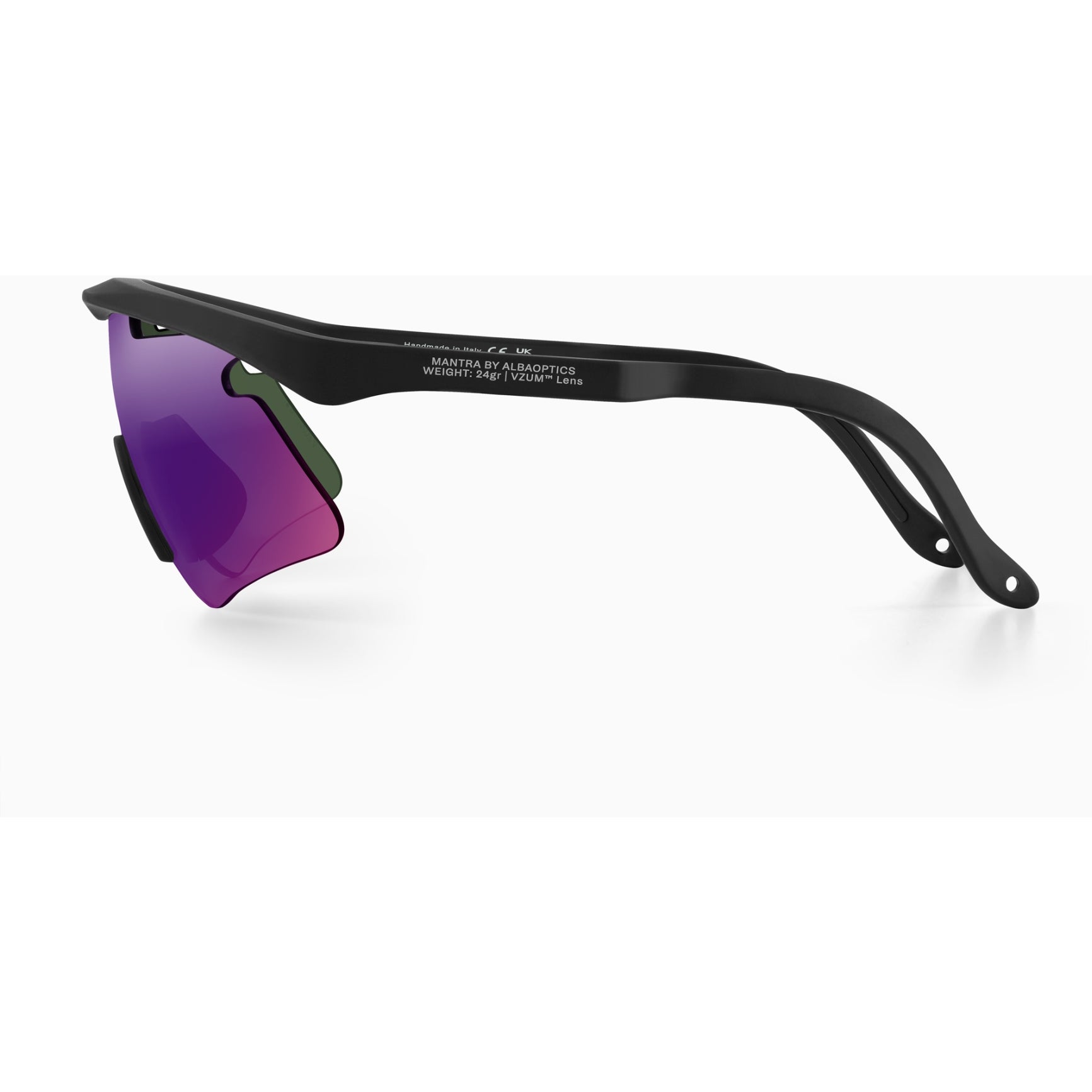 Alba Optics - Mantra Glasses Black Vzum Plasma