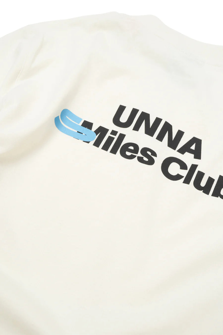 UNNA - Smiles Club Tee Vanilla White Men