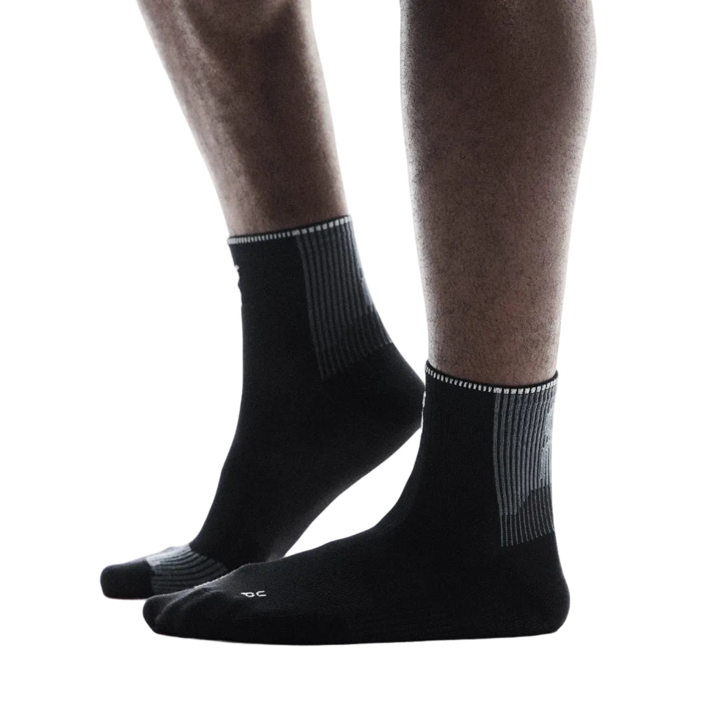 ON - Performance Run Socks Mid - Black