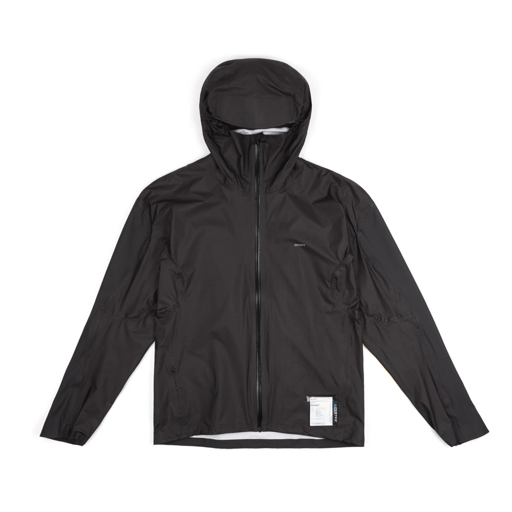 Satisfy - Pertex® 3L Fly Rain Jacket Black