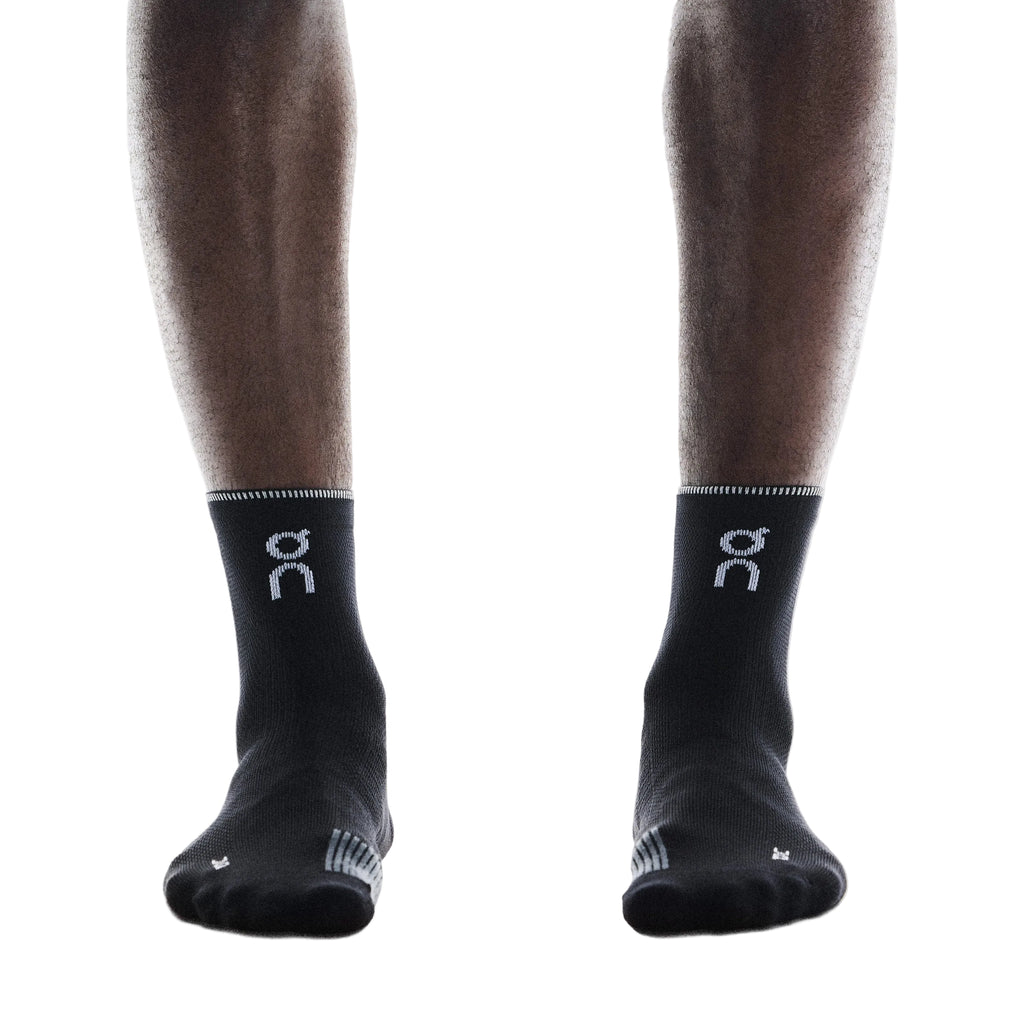 ON - Performance Run Socks Mid - Black