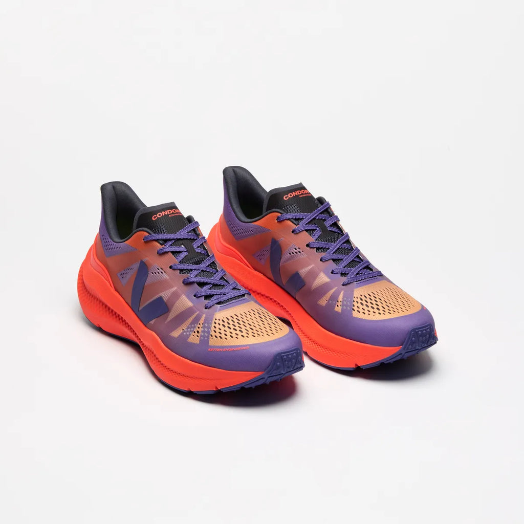 Veja - Condor 3 Advanced Engineered Mesh Gradient Purple Orange Fluo