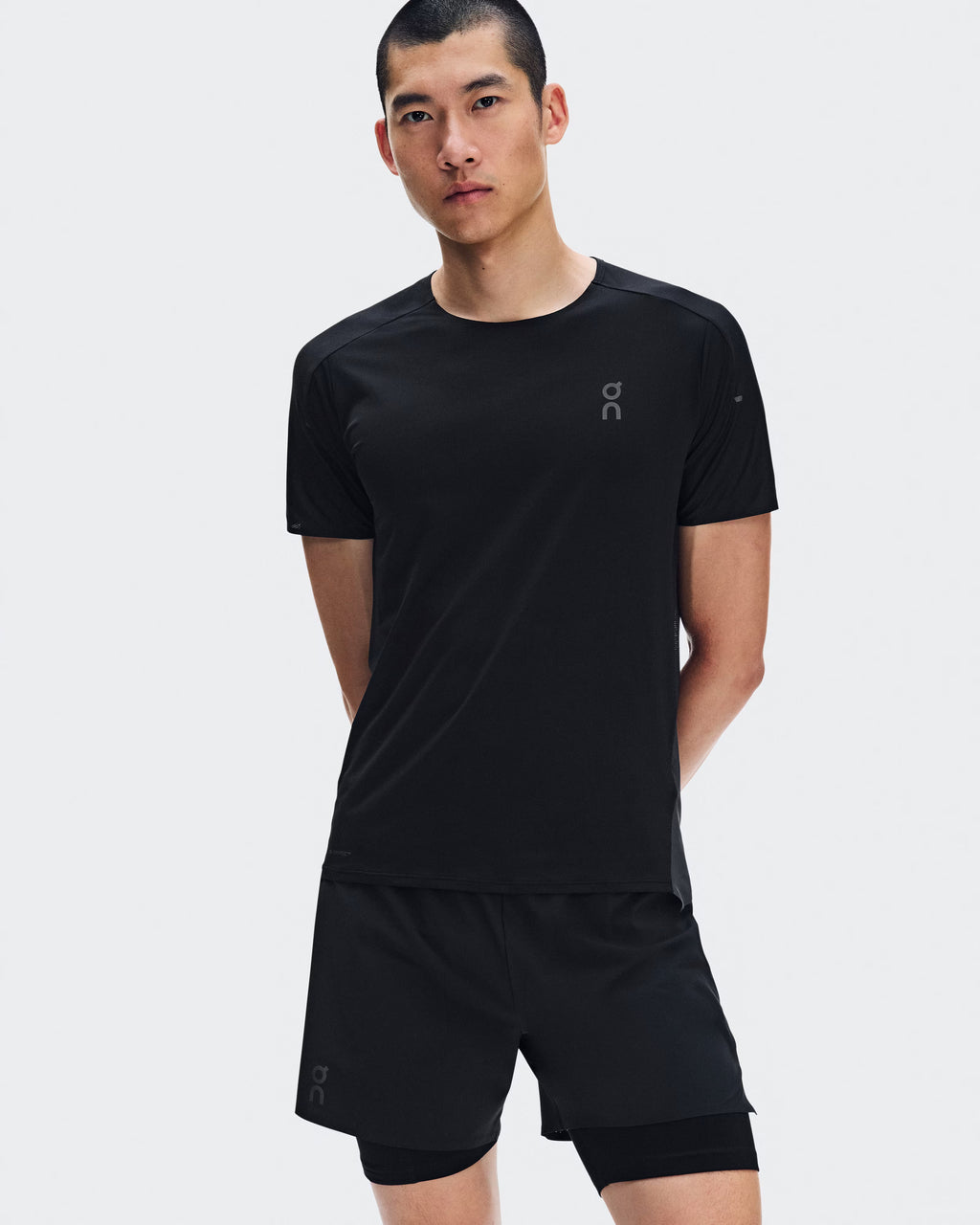 ON - Performance T-shirt Men Black/Eclipse