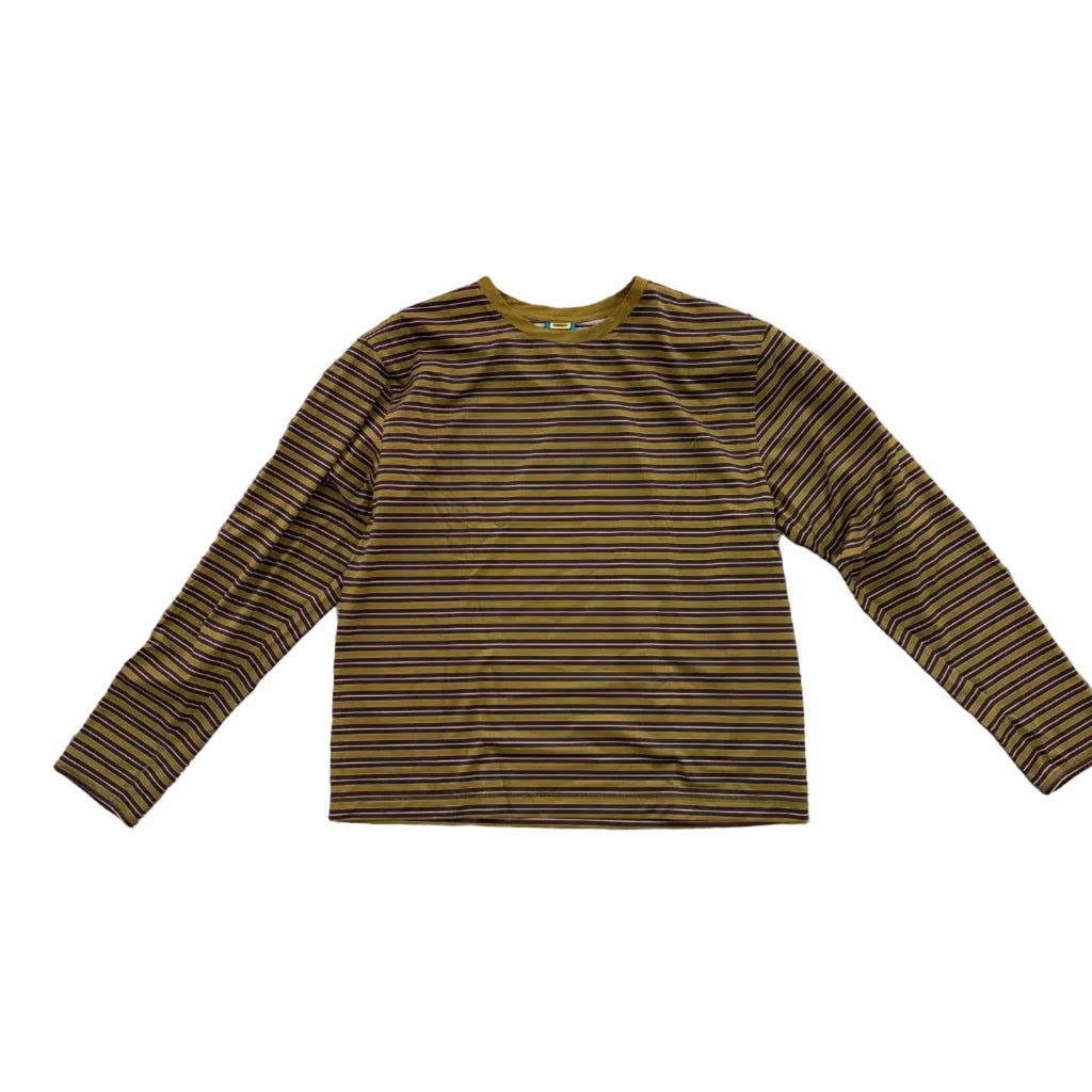 UNNA - Striped LS Mud Gold Men