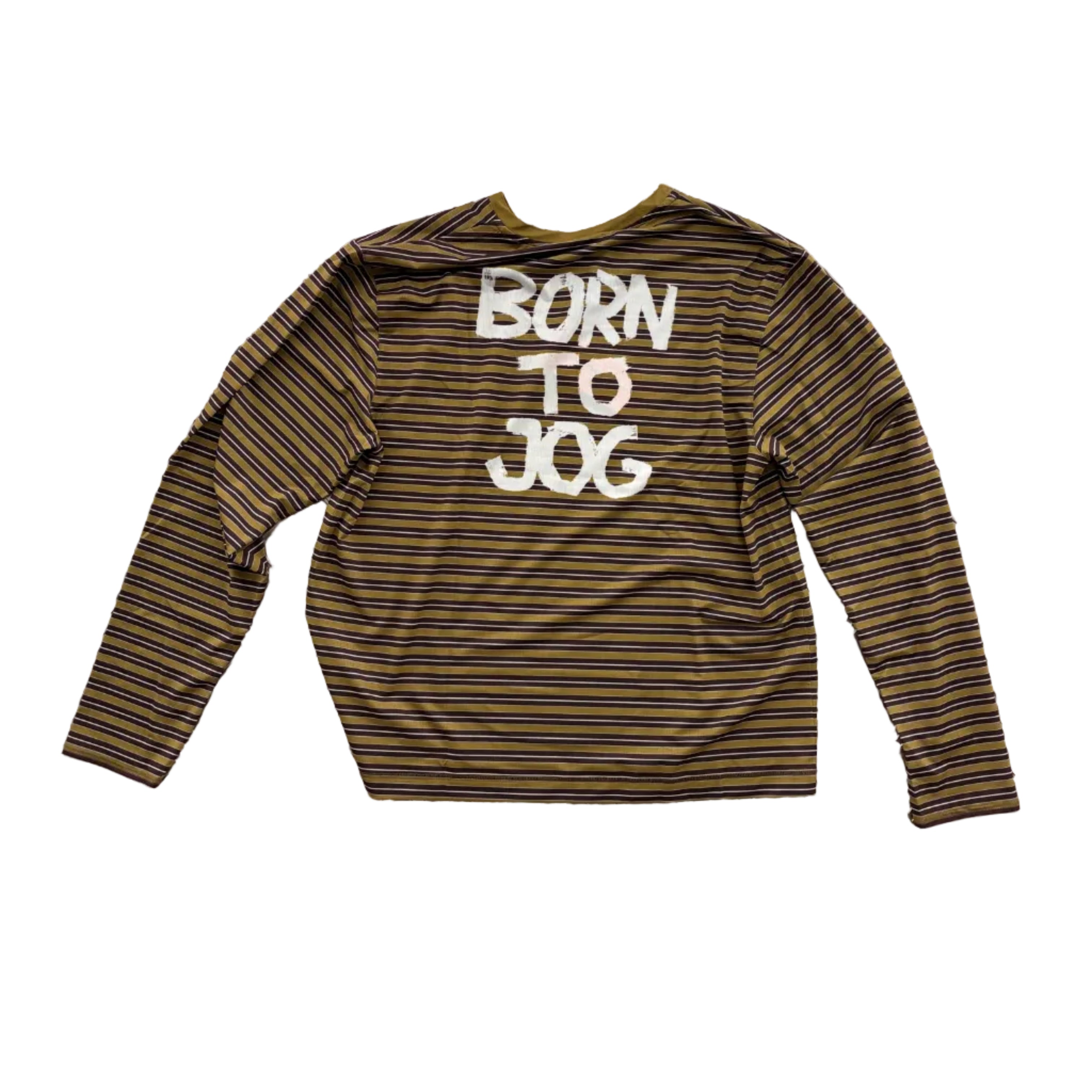 UNNA - Striped LS Mud Gold Men