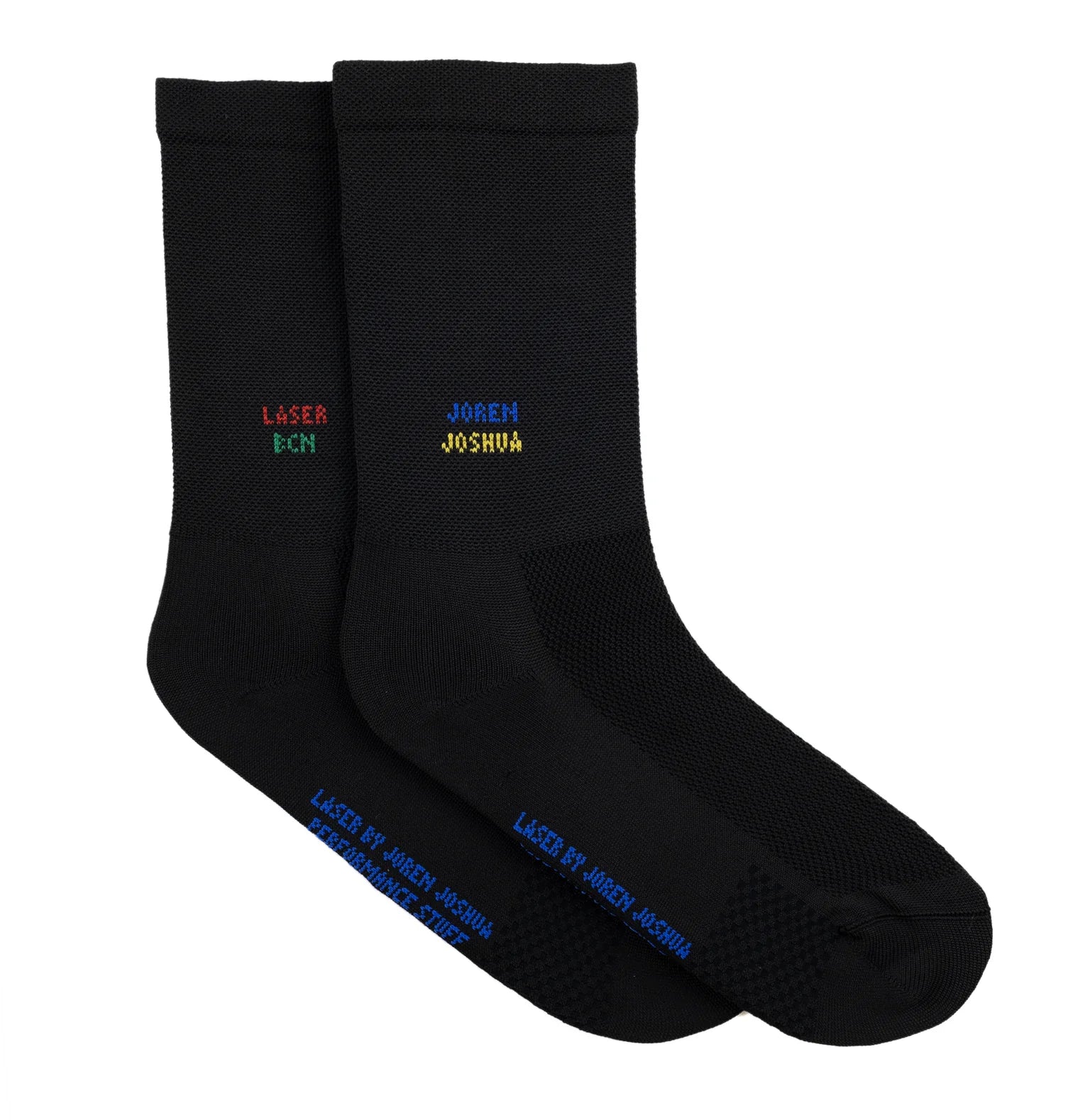 Laser socks by JorenJoshua Cycling - Black