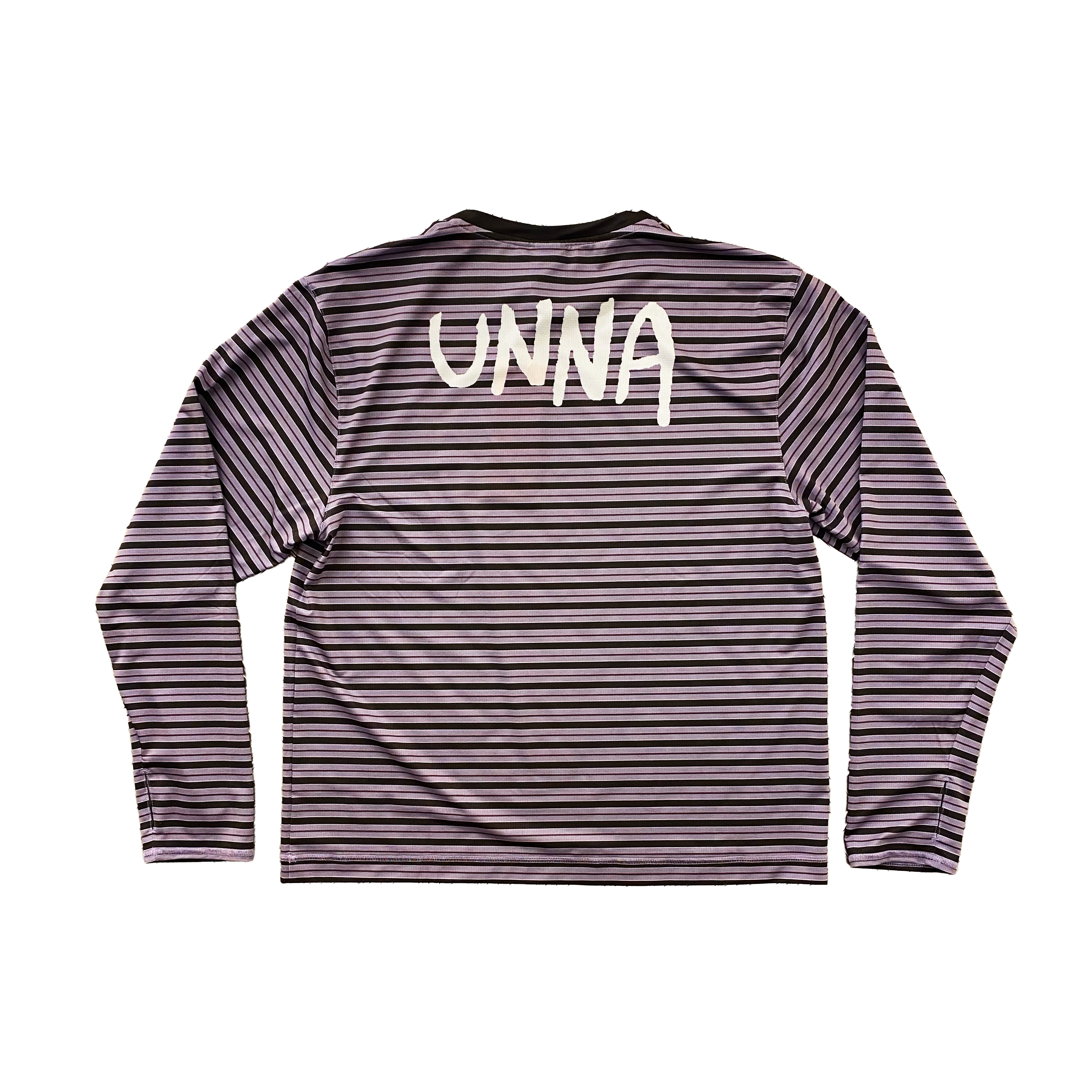 UNNA - Striped LS Grape Men