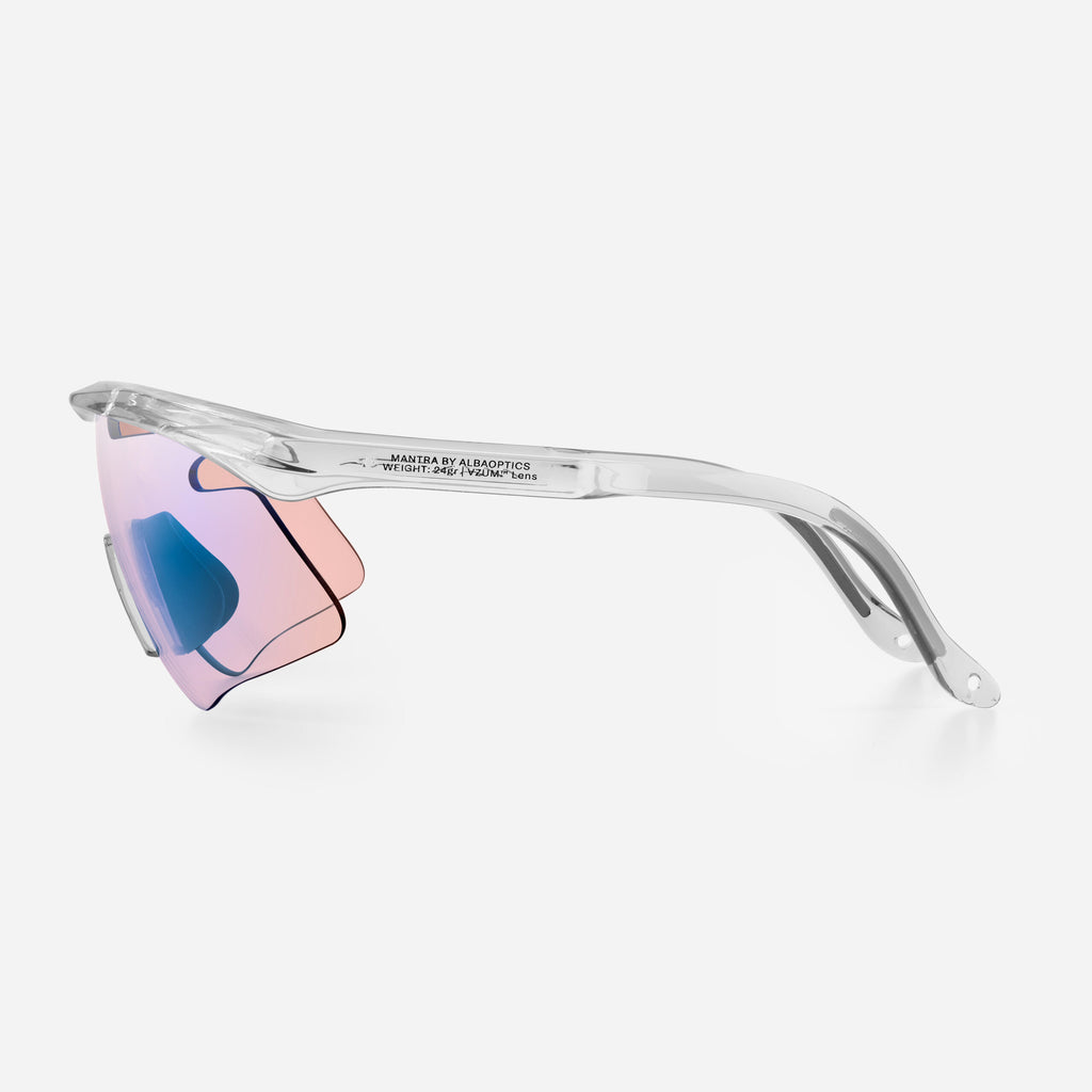Alba Optics - Mantra Crystal Glossy Vzum F Lens Flamingo