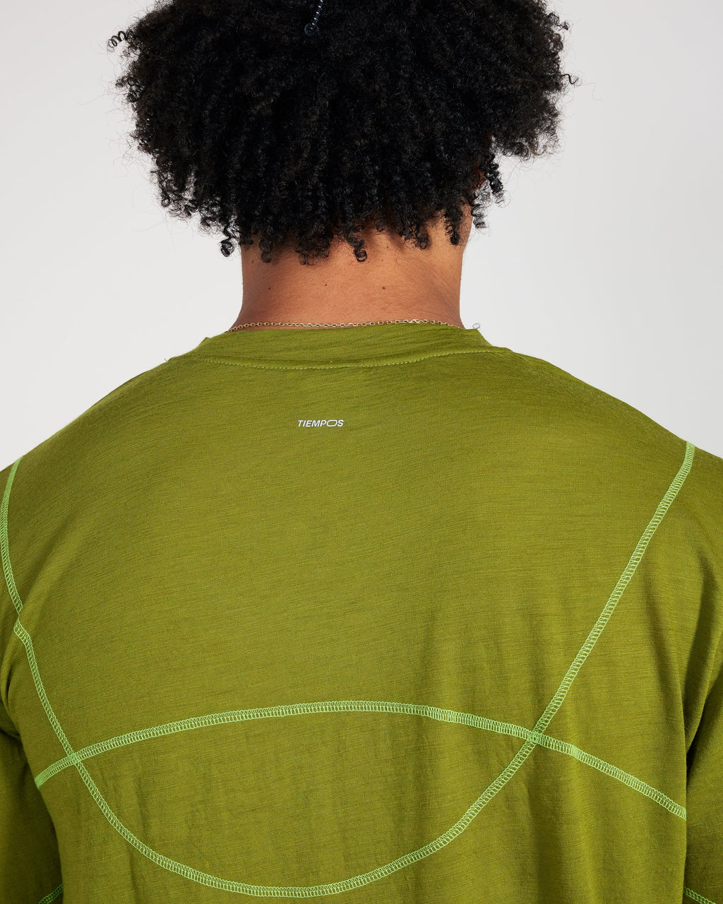 TIEMPOS™ Merino Wool Spotted Long Sleeve