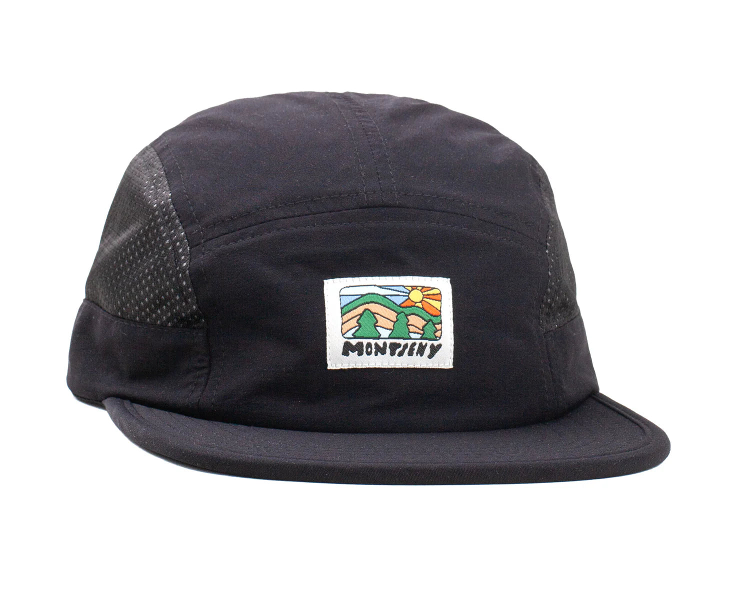 Laser - Montseny Tech 5 Panel Hat Black