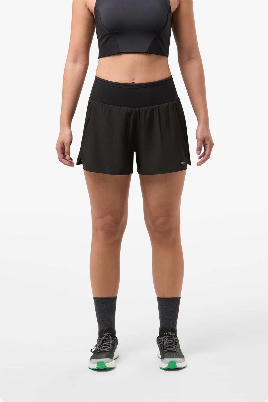Nnormal Race Shorts W Black
