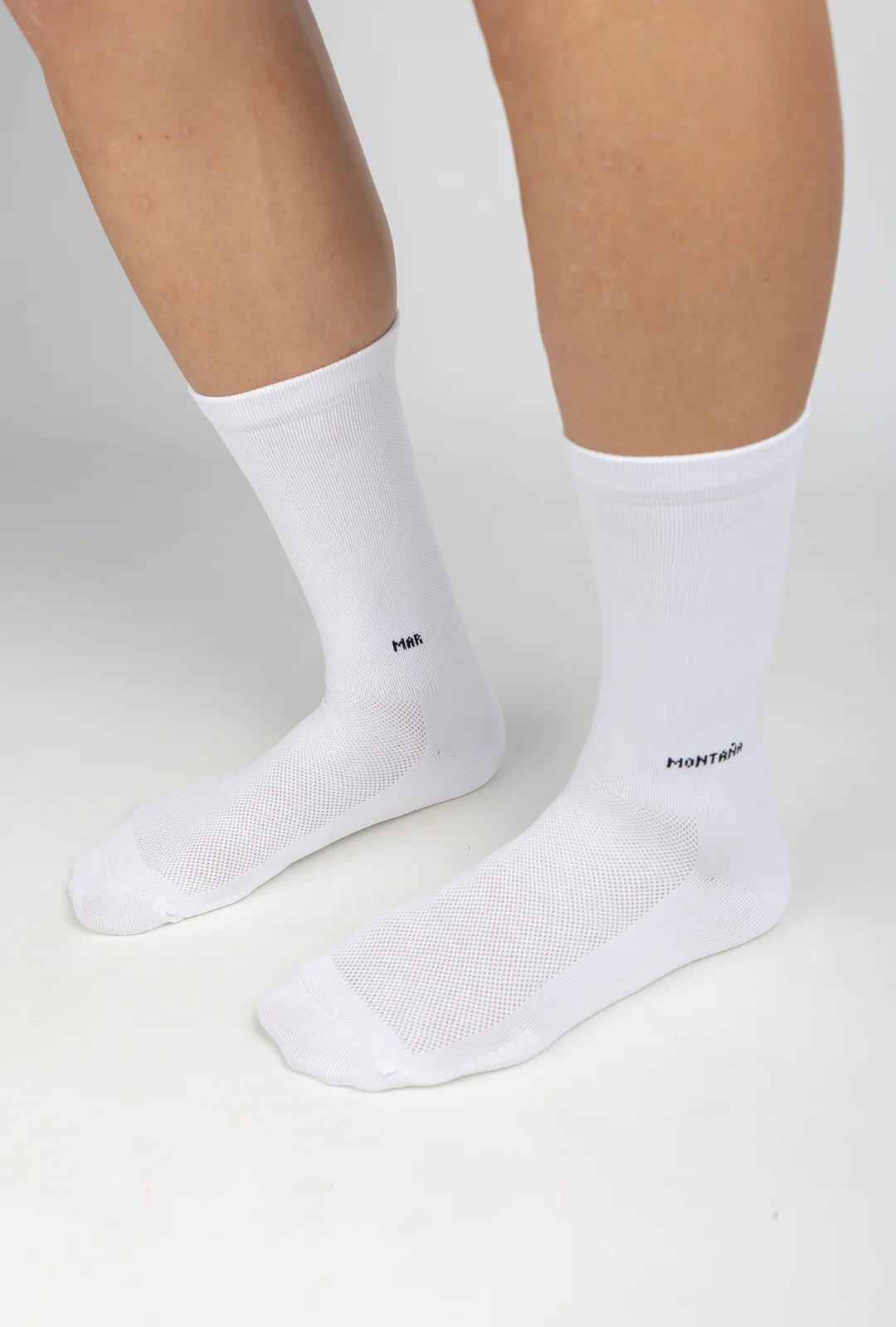 Laser - Mar & Montaña Performance Socks White