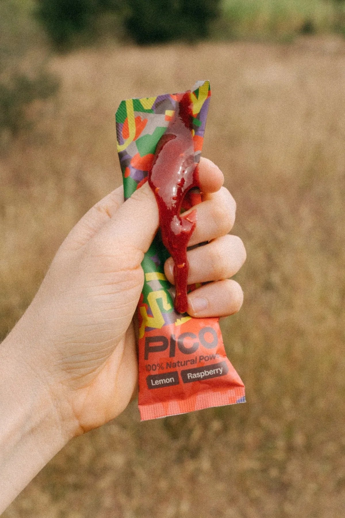 Pico - Natural Energy Gel Raspberry + Lime