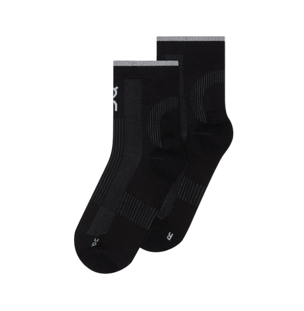 ON - Performance Run Socks Mid - Black