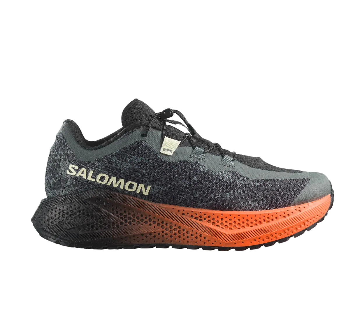 Salomon AERO GLIDE 4 GRVL - Urban Chic Black Lime Cream