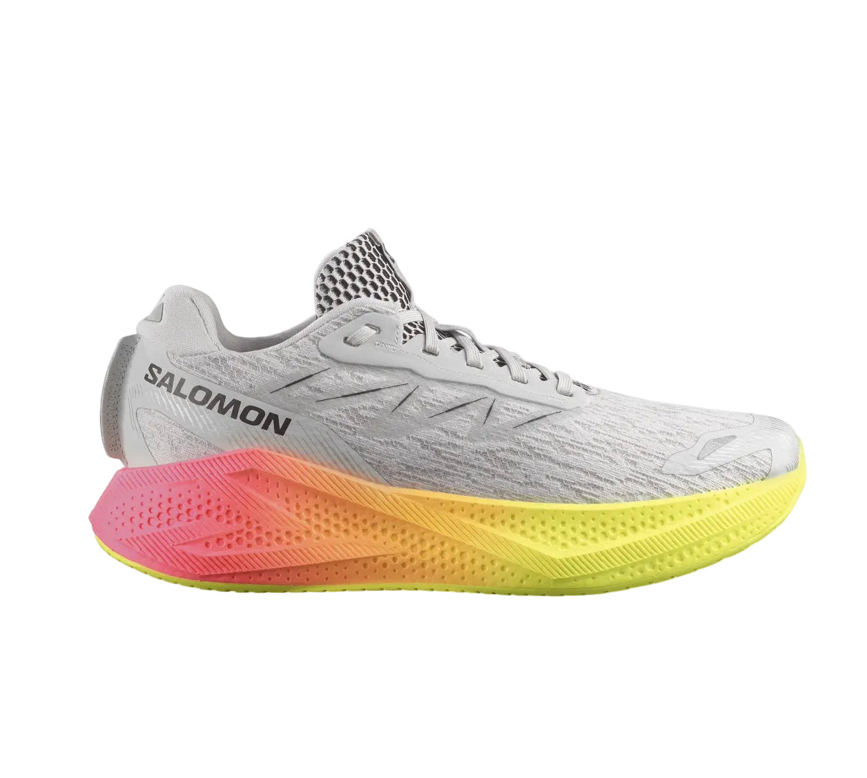 Salomon AERO GLIDE 4 GRADIENT - Grey Yellow
