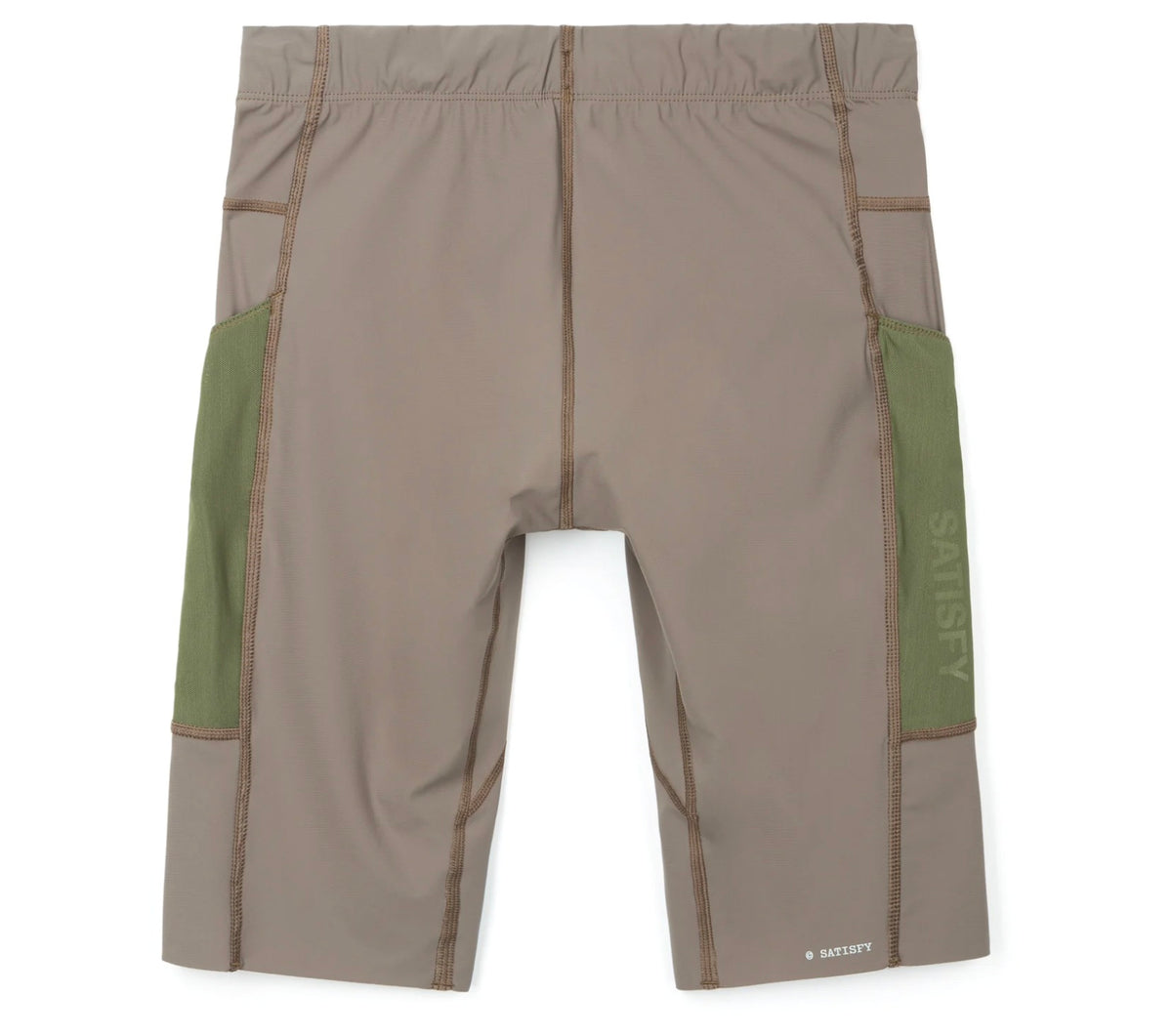 Satisfy TechSilk™ Evo 9" Half Tights Dark Natural