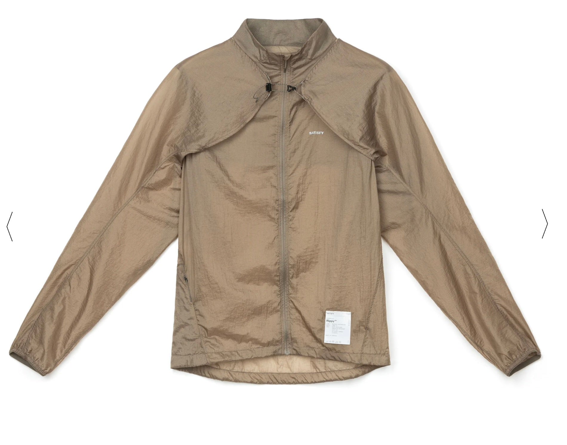 Satisfy Rippy™ Modular Windbreaker Shitake