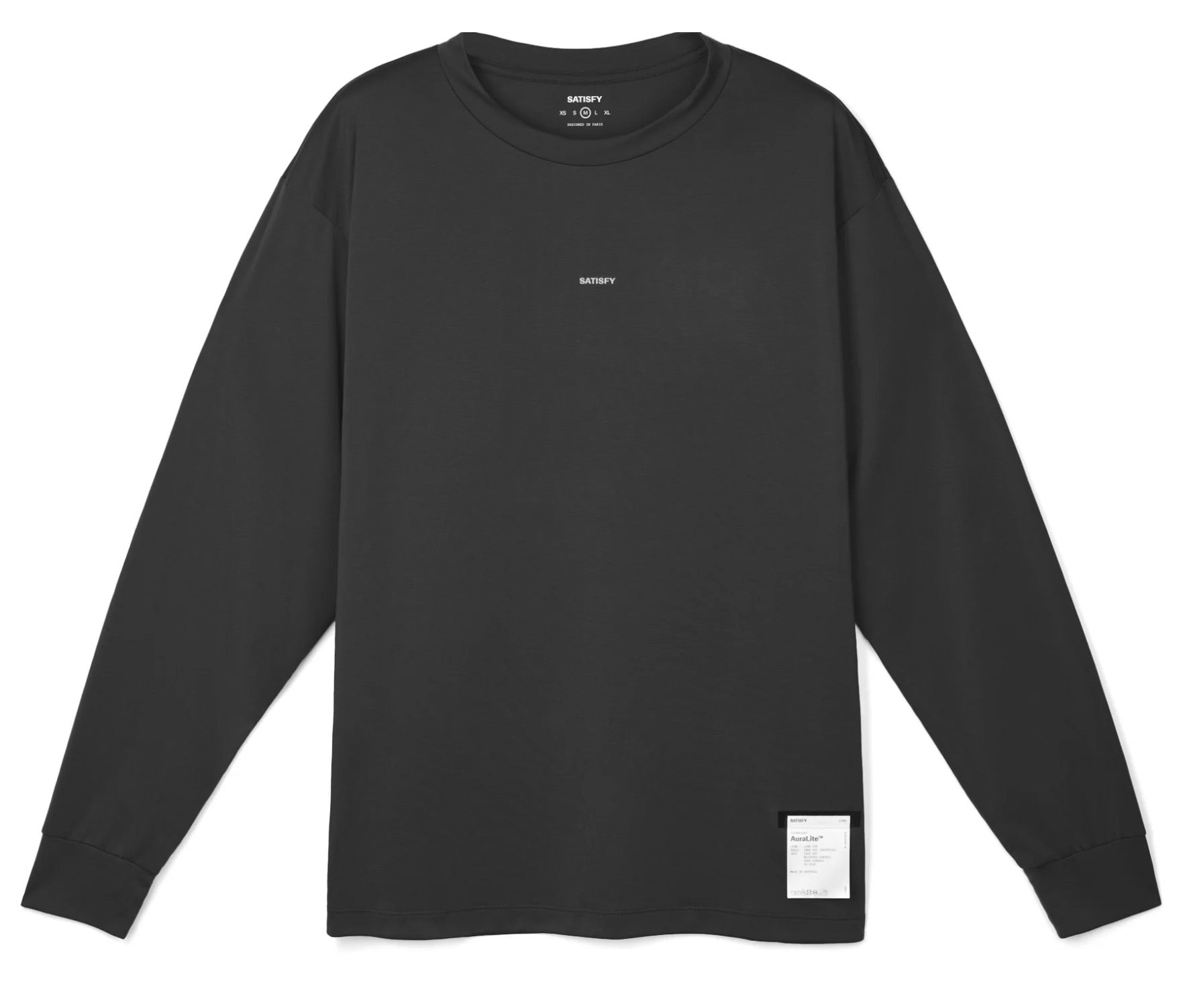 Satisfy AuraLite Long Tee Black