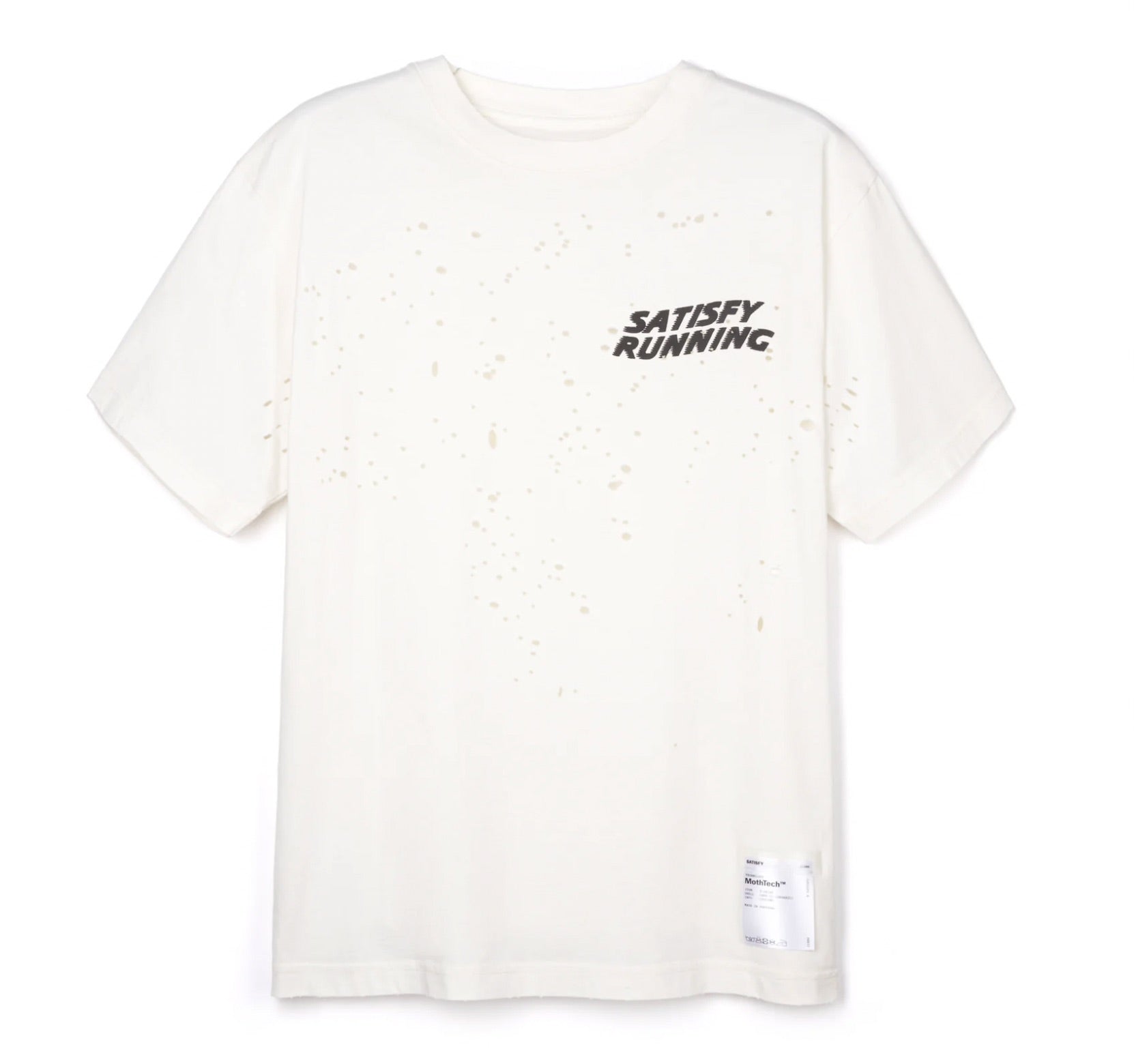 Satisfy MothTech™ T‑Shirt White