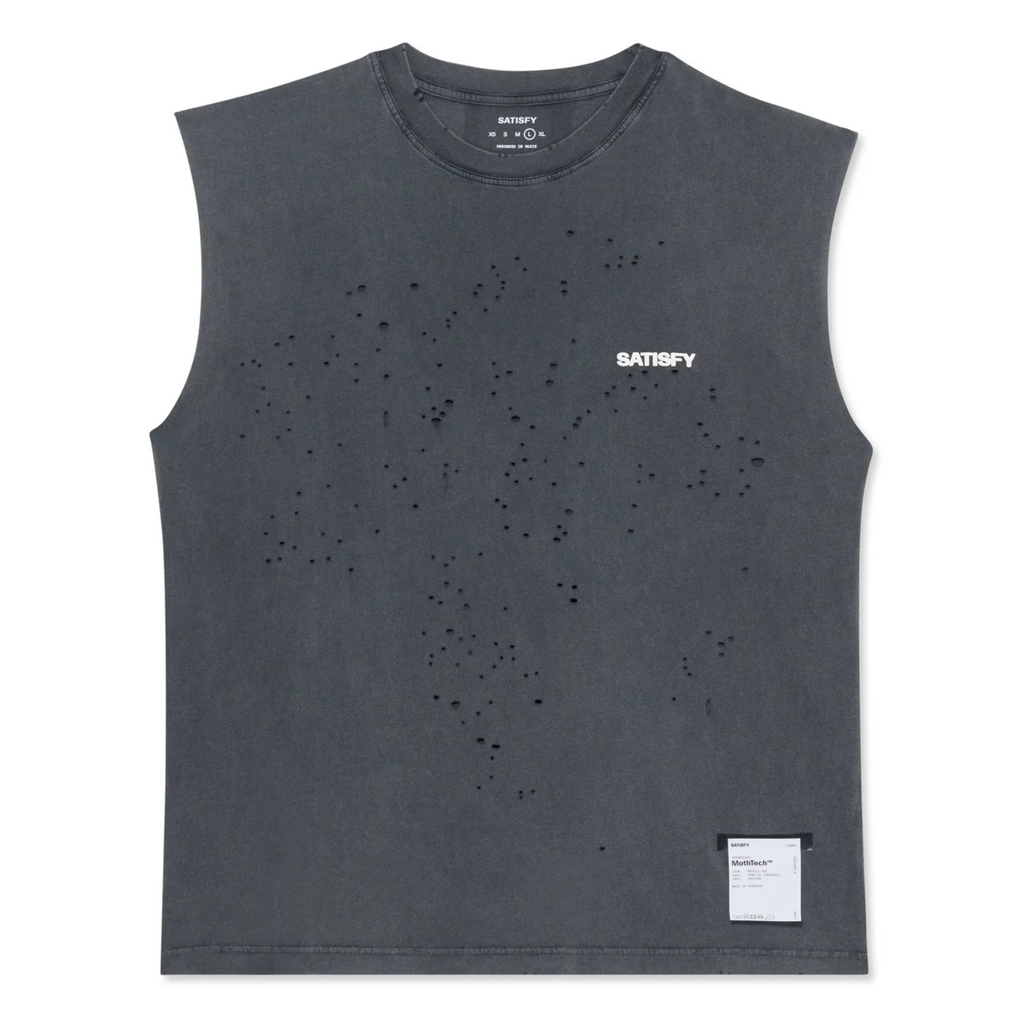 Satisfy - MothTech™ Muscle Tee - Core Age Black