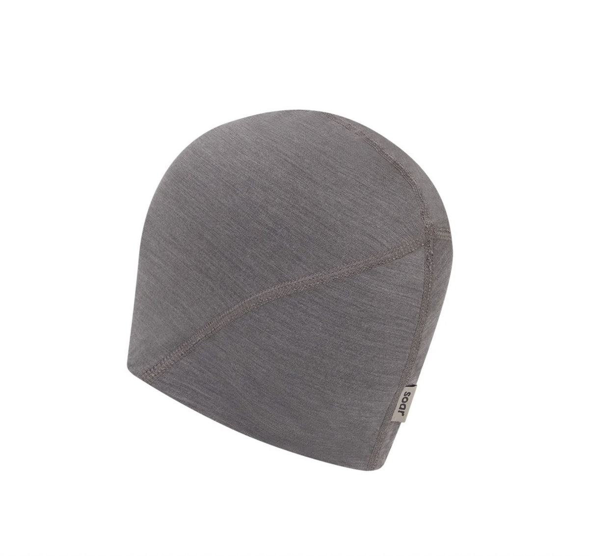 Soar - Merino Silk Beanie Grey