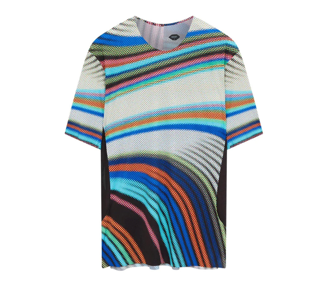 Soar - Sprint T Dark Dot Stripe
