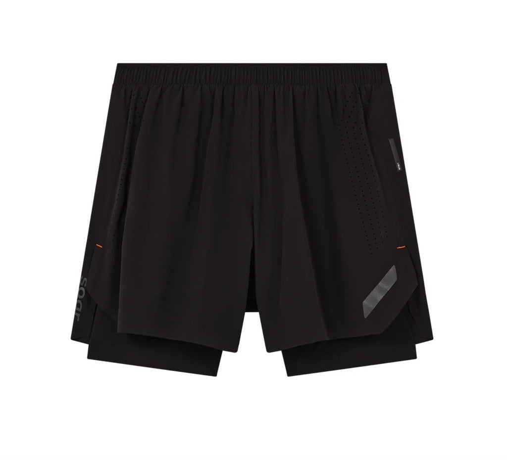 Soar - Dual Run Shorts Black