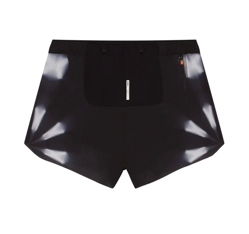 Soar - Marathon Shorts Black/White Kaleidoscope