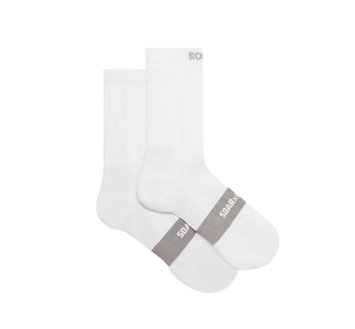 Soar - Core Crew Sock White
