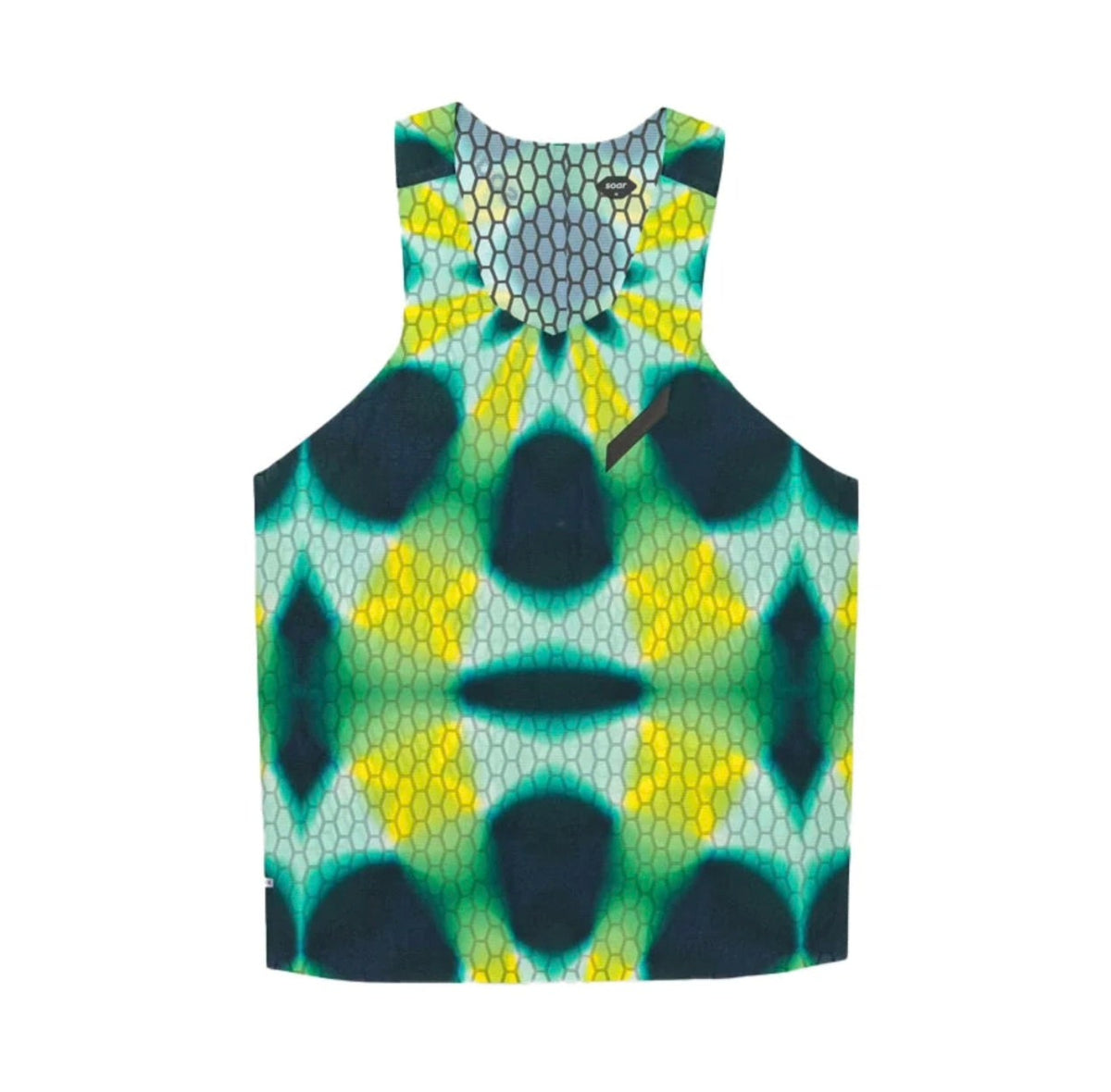 Soar - Graphene Race Vest Green Kaleidoscope