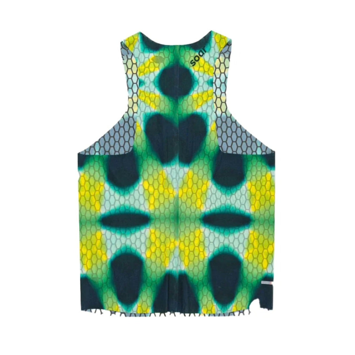 Soar - Graphene Race Vest Green Kaleidoscope