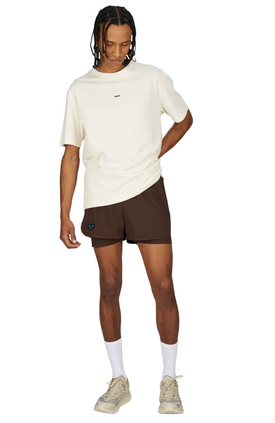 UNNA - Smiles Club Tee Vanilla White Men