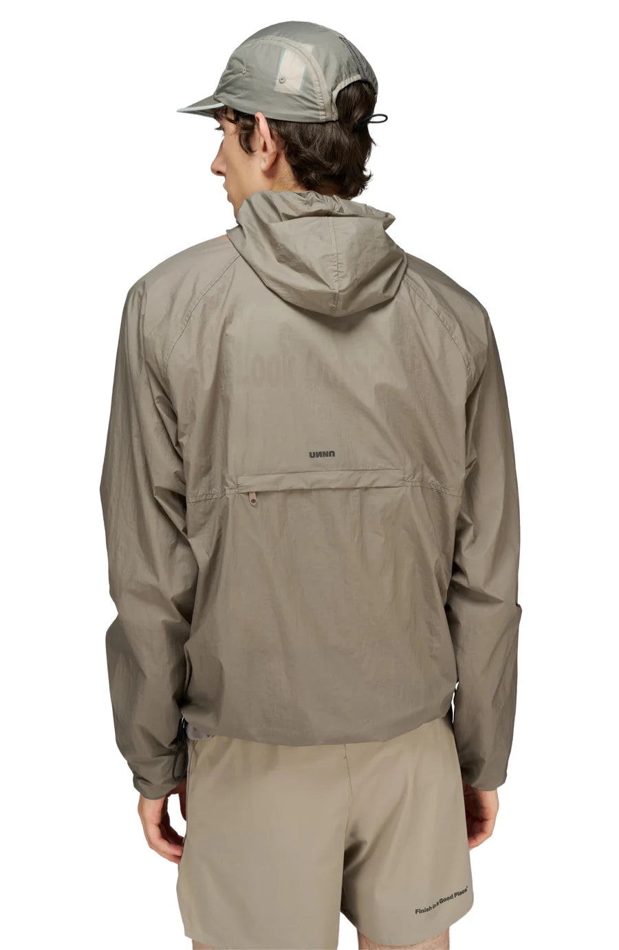 UNNA - Smiles Run Jacket Wren Brown Men