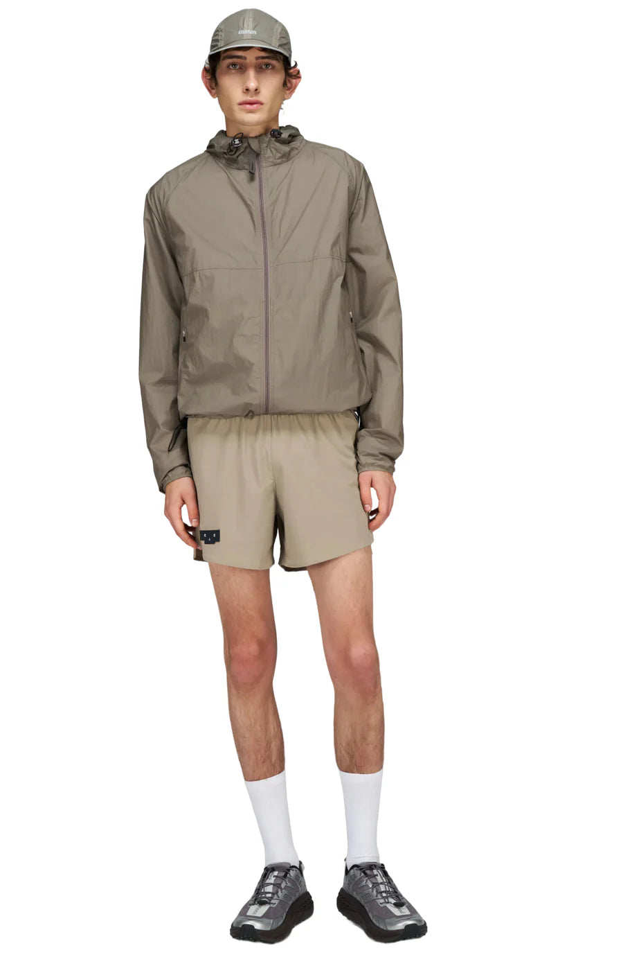 UNNA - Smiles Run Jacket Wren Brown Men