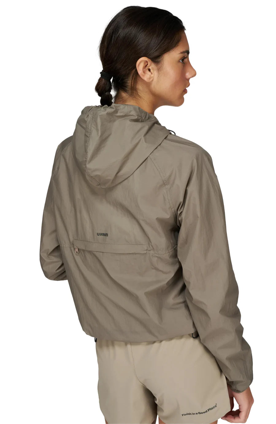 UNNA - Smiles Run Jacket Wren Brown Women
