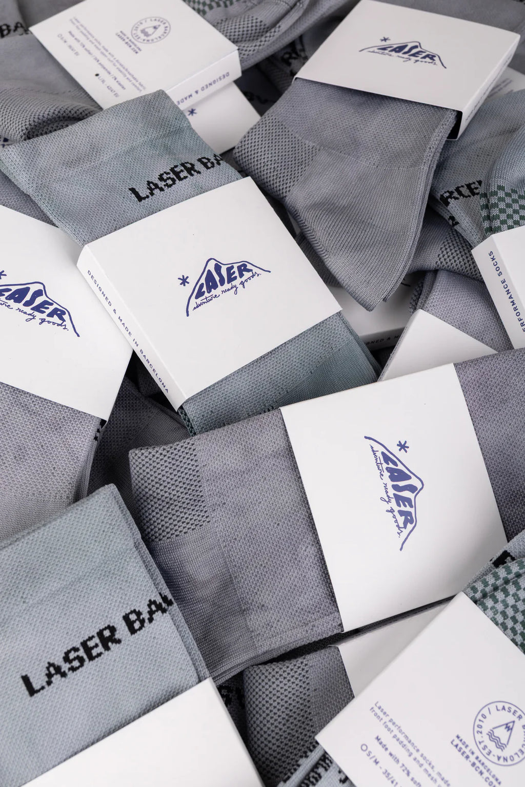 Laser - Performance Socks STONE-DYE
