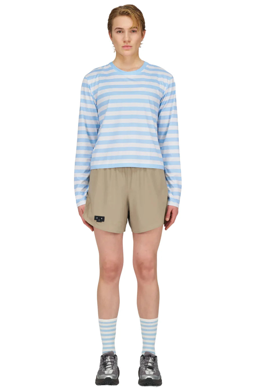 UNNA - Striped SL Baby Blue Women