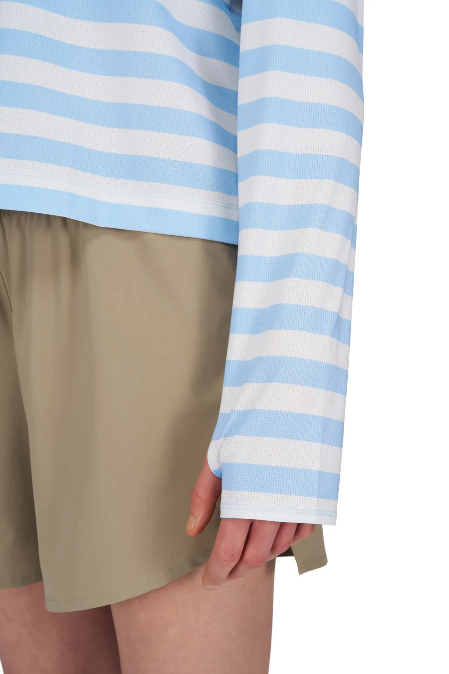 UNNA - Striped SL Baby Blue Women