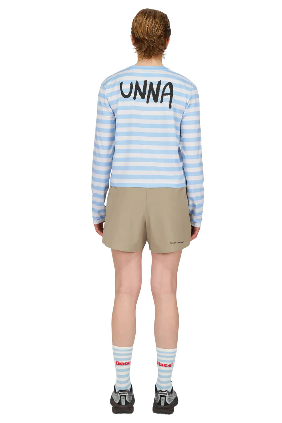 UNNA - Striped SL Baby Blue Women