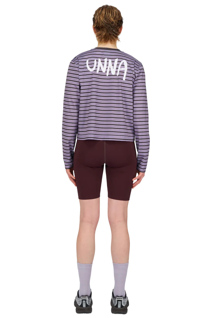 UNNA - Striped LS Grape Women