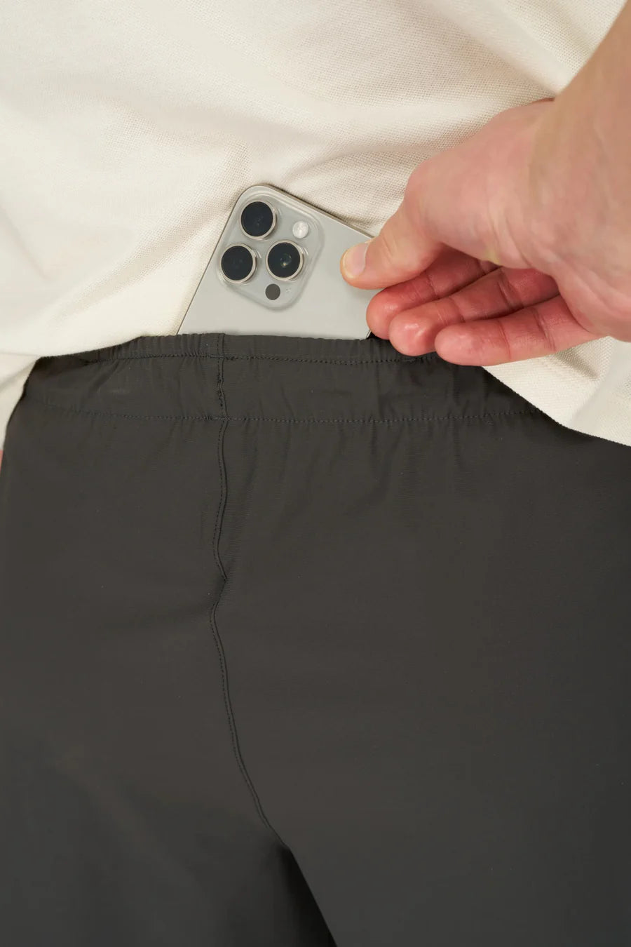 UNNA - Tempo Shorts Dark Grey Men