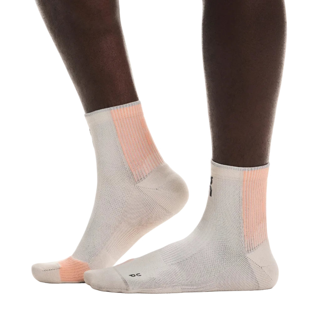 ON - Performance Run Socks Mid - Pearl