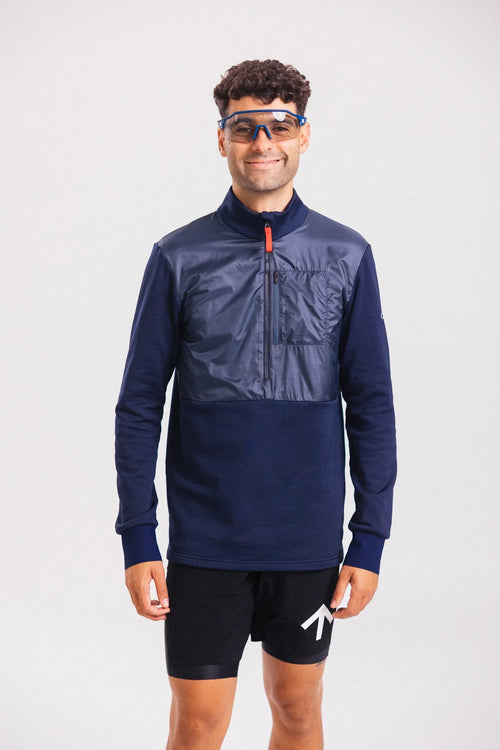 Chance - Arow Midlayer Nightfall Blue and Silver