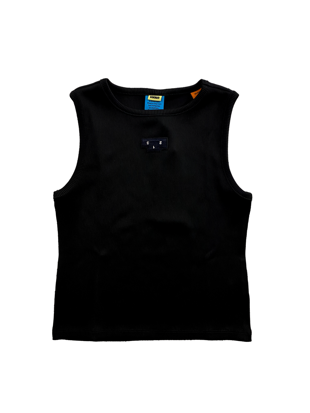 UNNA - Rib Tank Black Women