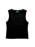 UNNA - Rib Tank Black Women